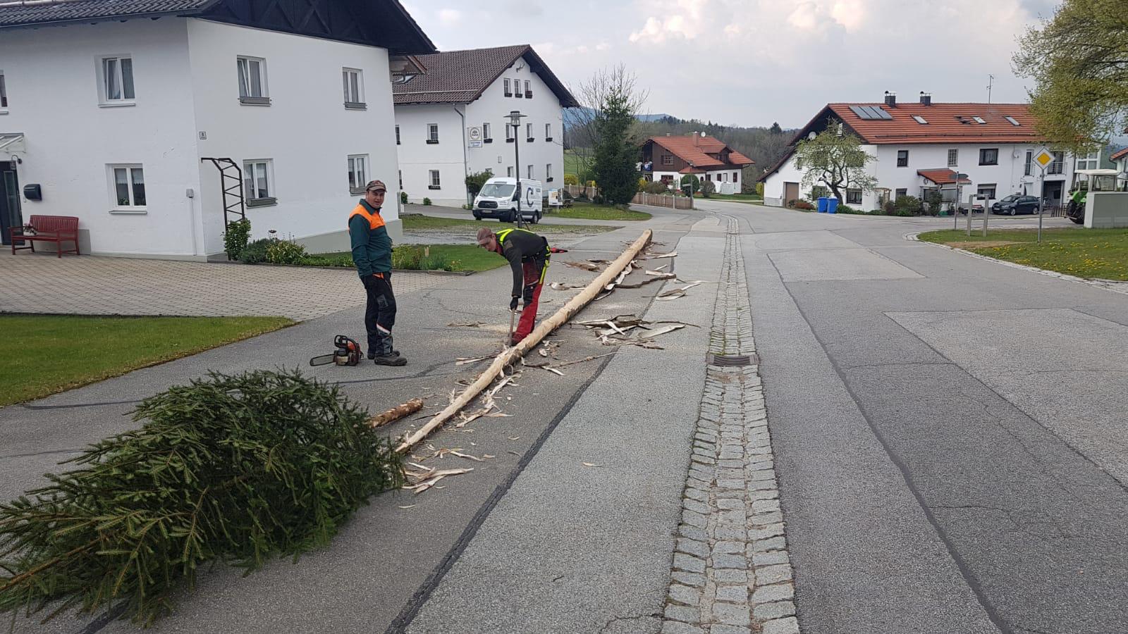 Maibaumaufstellen 2019